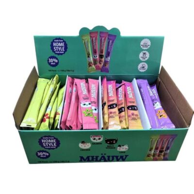 Mhauw Karışık Kedi Ödül Çeşitleri 100 lü 15 gr