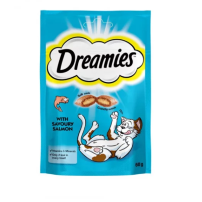 Dreamies Somonlu Kedi Ödülü 60 gr x 6 Adet