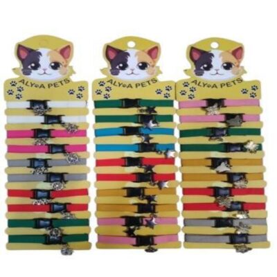 MADALYONLU KEDİ BOYUN TASMASI 10'LU