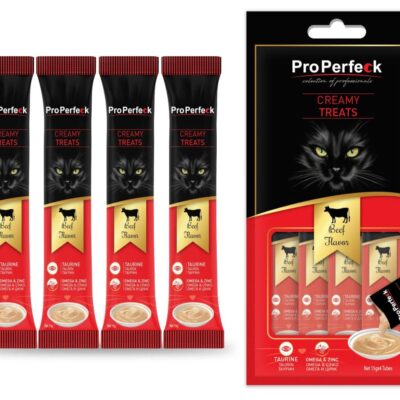 Pro Perfeck Sığır Etli Krema Kedi Ödülü 4x15 gr