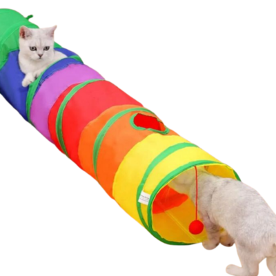 Kedi Oyun Tüneli Düz Model