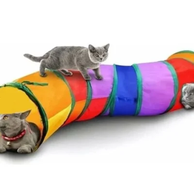 Kıvrımlı Kedi Oyun Tüneli