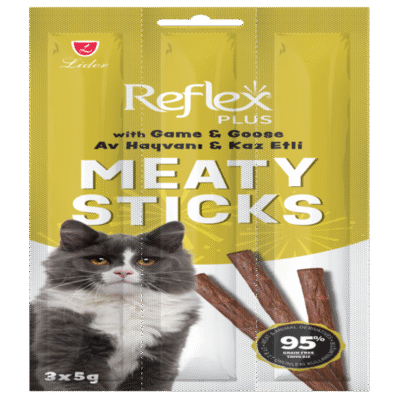 Reflex Av Hayvanı ve Kaz Etli Çubuk 3 lü