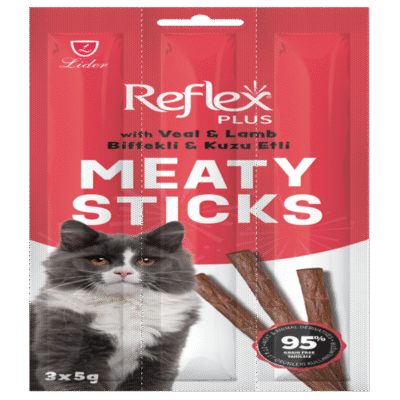 Reflex Biftekli ve Kuzu Etli Çubuk 3 lü