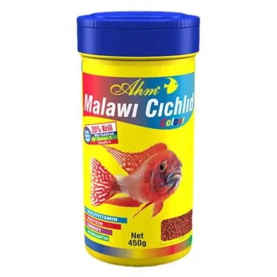 Ahm Malawi Cichlid Granulat Colour 100 ml Balık Yemi